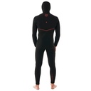 Flashbomb Fusion 5/4 Hooded Zip Free Wetsuit (Black)