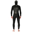 Flashbomb 5/4 Hooded Chest Zip Wetsuit (Black)