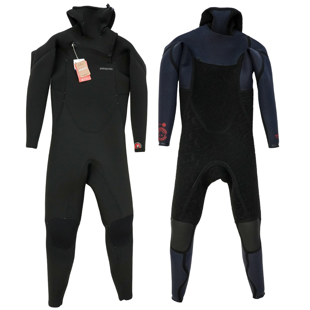 R4 Yulex Regulator 5.5/4 Hooded Chest Zip Wetsuit (Black)