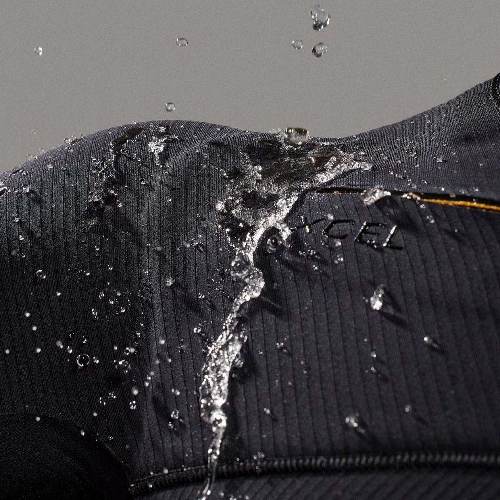 Drylock 5/4 Hooded Chest Zip Wetsuit (Black)