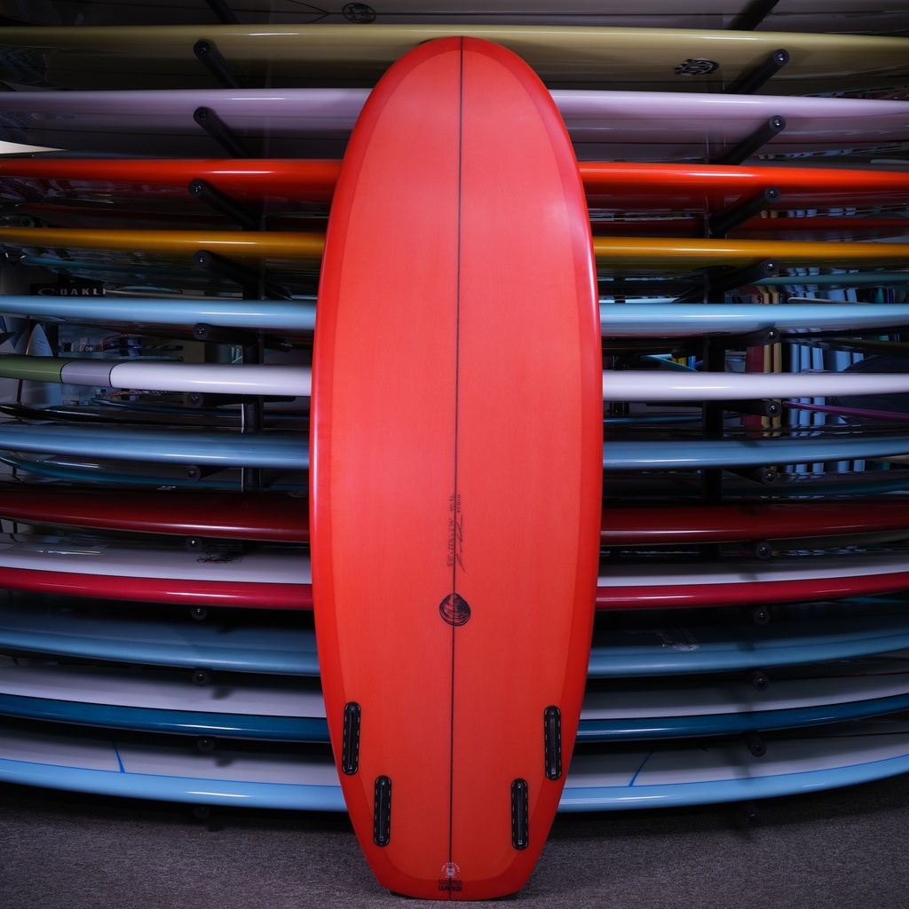 Warm Winds Quadhog PU/Poly 5'10" - bottom