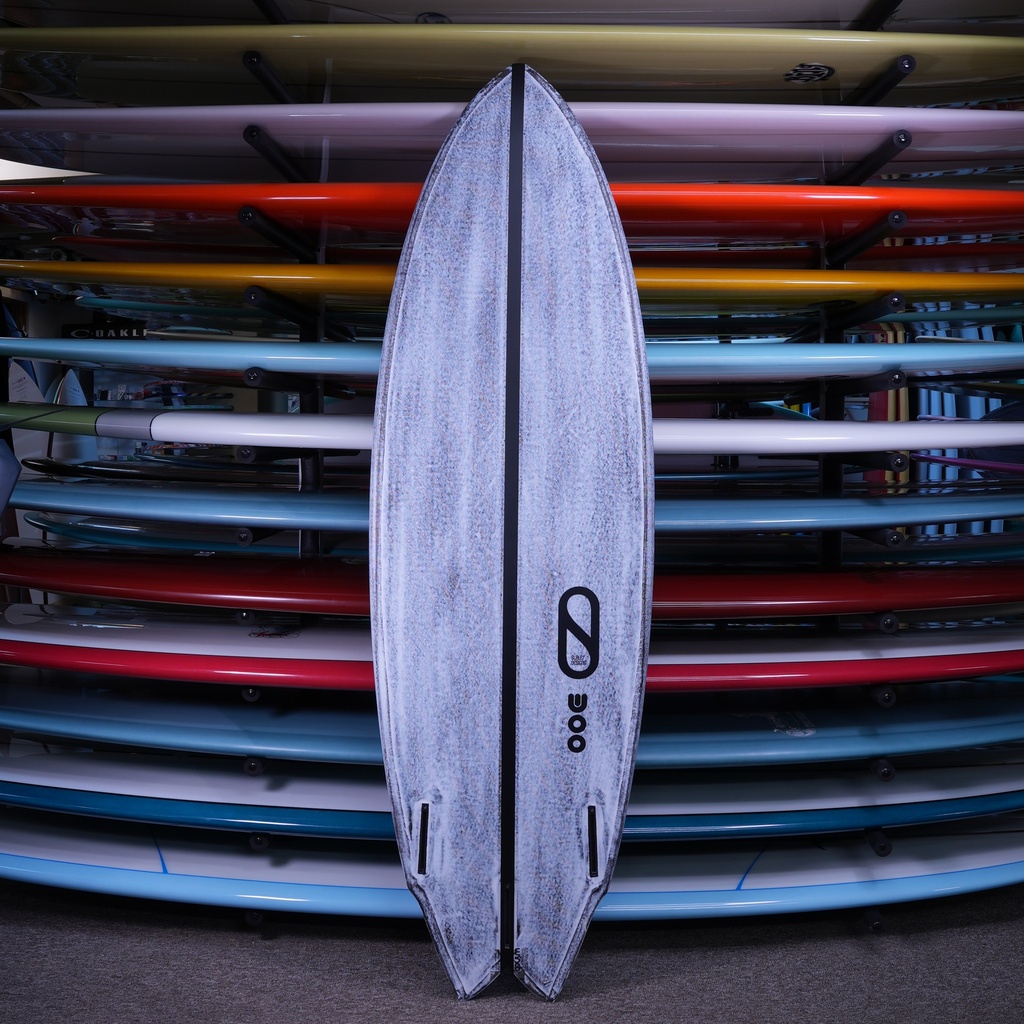 Slater Designs Great White Twin Volcanic 5'9" - bottom
