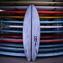 Slater Designs Great White Twin Volcanic 5'9" - bottom