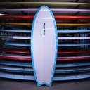 Warm Winds Retro Fish PU/Poly 5'8" - bottom