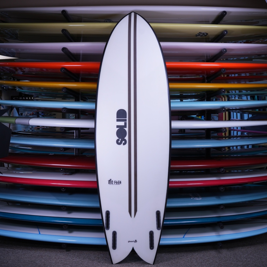 Solid Throwback Bioflex 6'2" - bottom