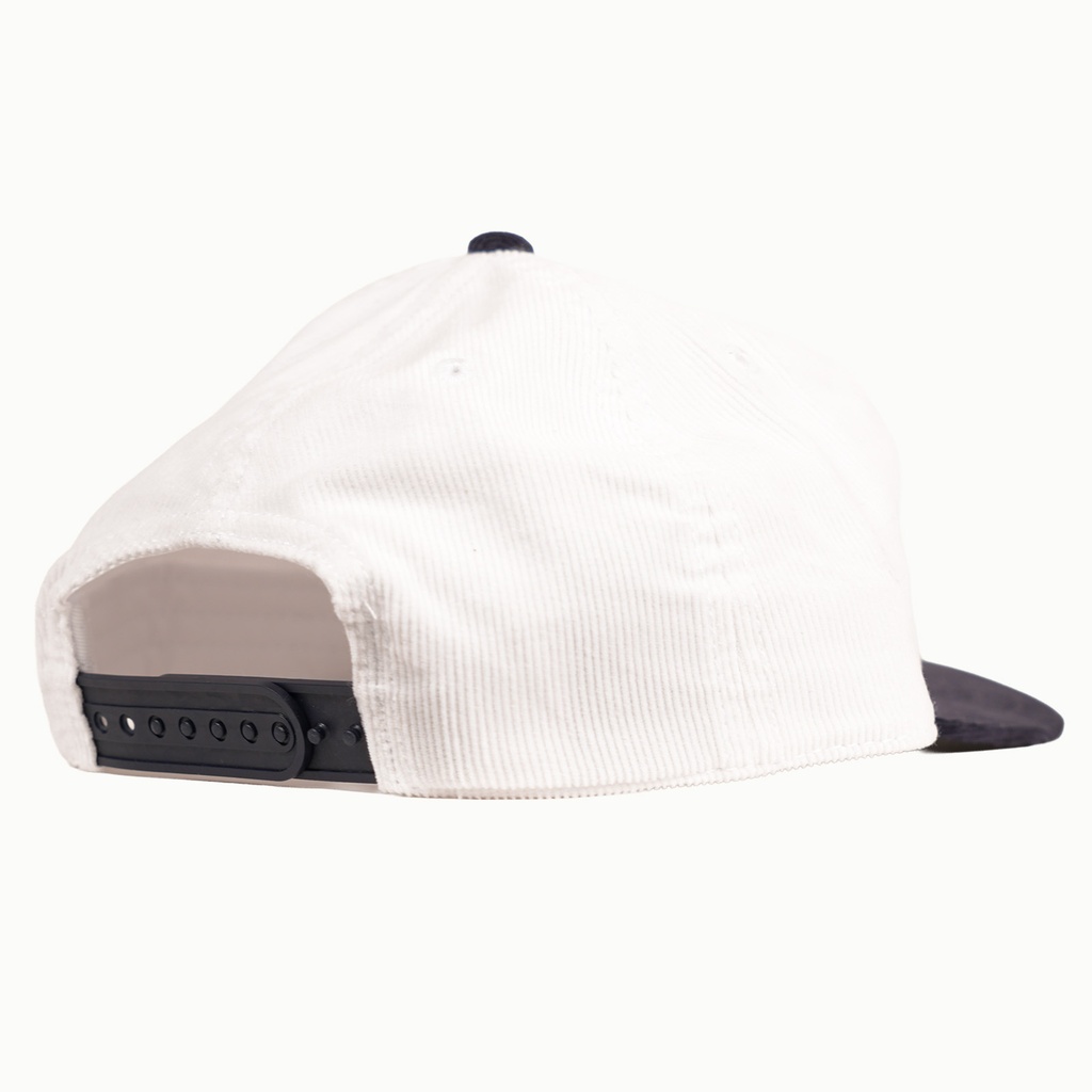Single Fin Cord 2-Tone Snapback (Navy)