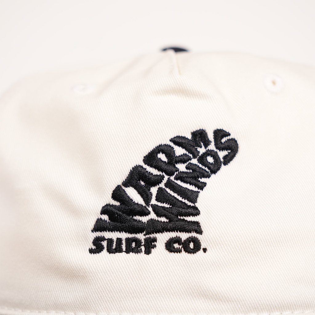 Single Fin 2-Tone Snapback (Black)
