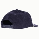 Single Fin Cord Snapback (Navy)