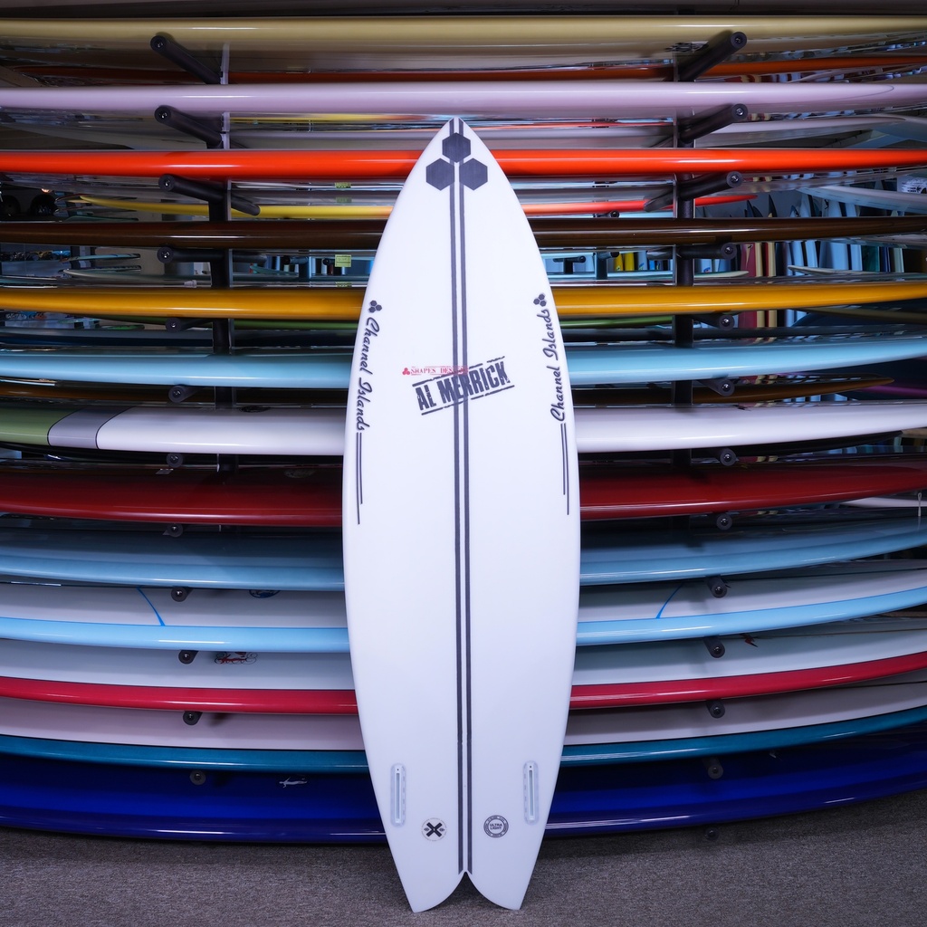 Channel Islands Fishbeard Spinetek 5'9" Bottom of Board