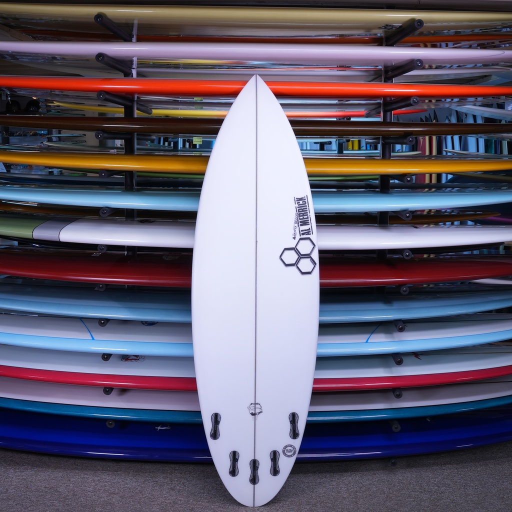 Channel Islands Neckbeard 3 PU/Poly 5'7" Bottom of Board