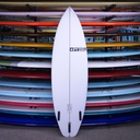 Pyzel Red Tiger PU/Poly 6'3" Bottom of Board
