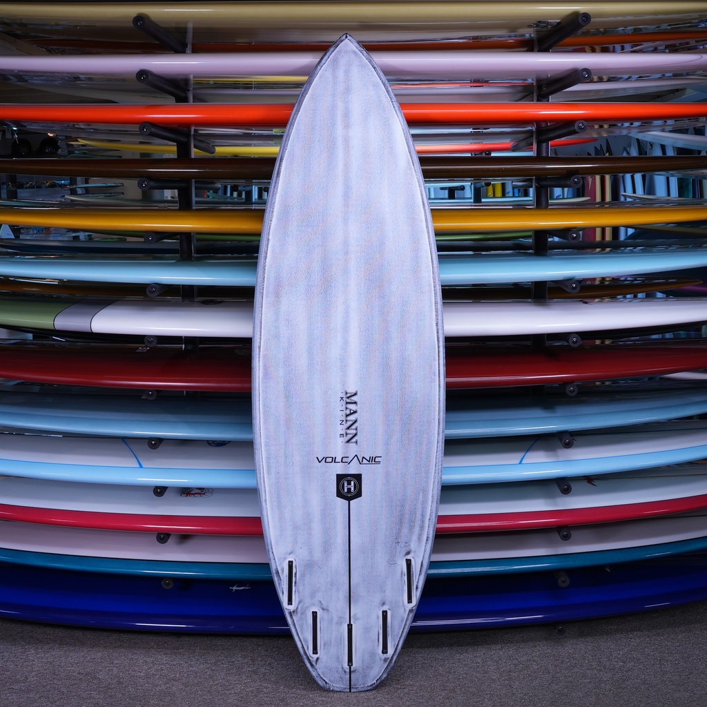 Mannkine Dominator 2.0 Volcanic 6'2" Bottom of Board