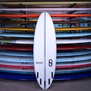 Slater Designs S Boss Ibolic 5'9" Bottom of Board