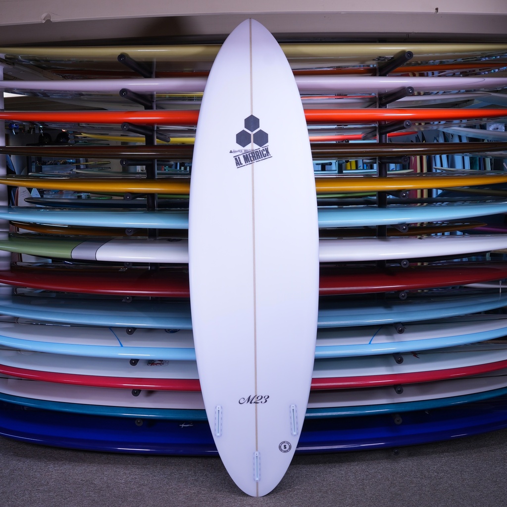 Channel Islands M23 PU/Poly 6'10" Bottom of Board
