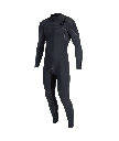 Hyperfreak Fire 4/3Mm+ Chest Zip Full (Black/Black)