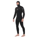 Flashbomb 5/4mm Hooded Chest Zip Wetsuit (Black)