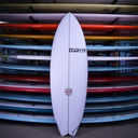 Pyzel Tiger Twin PU/Poly 5'4"