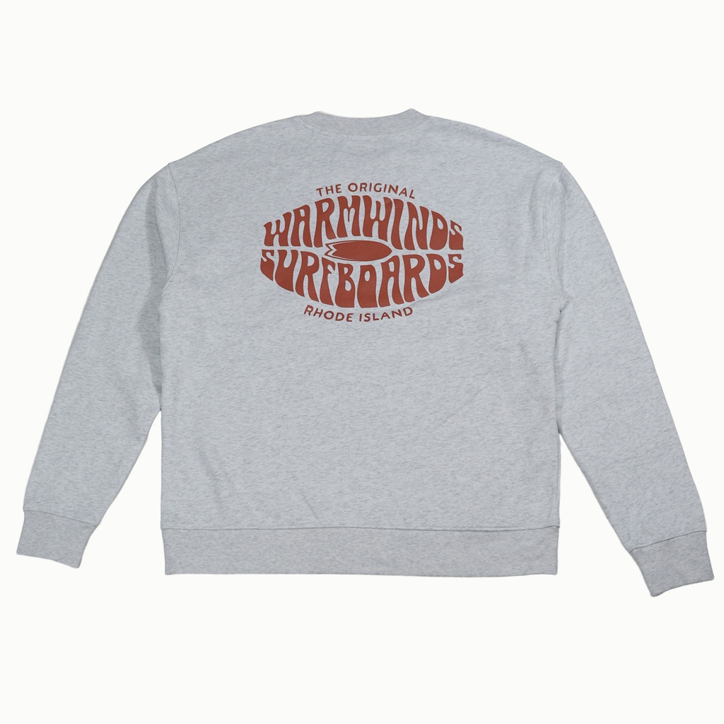 Sun Drip Crew (Heather Grey)