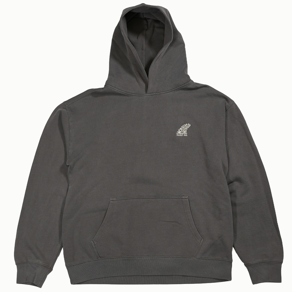 Single Fin Relax Hoody (Faded Grey)