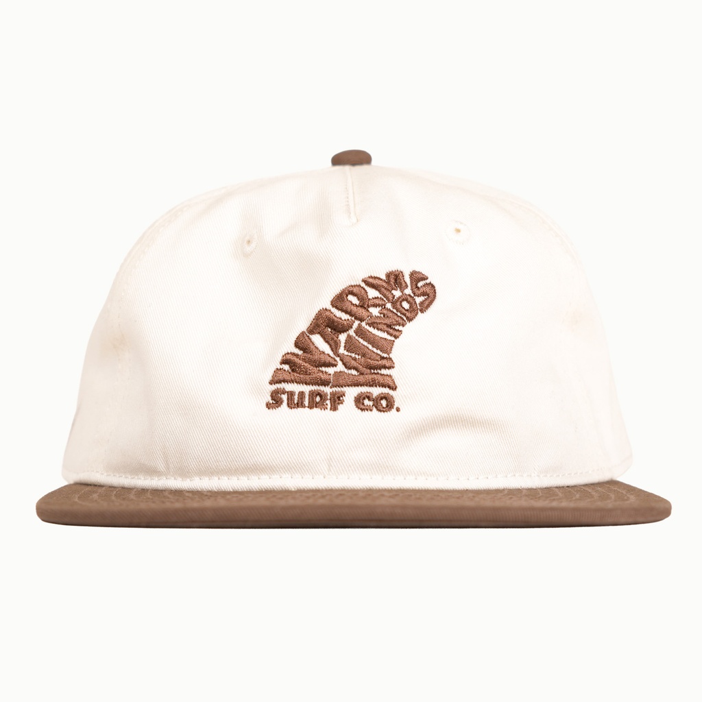 Single Fin 2-Tone Snapback (Walnut)