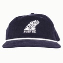 Single Fin Cord Snapback (Navy)