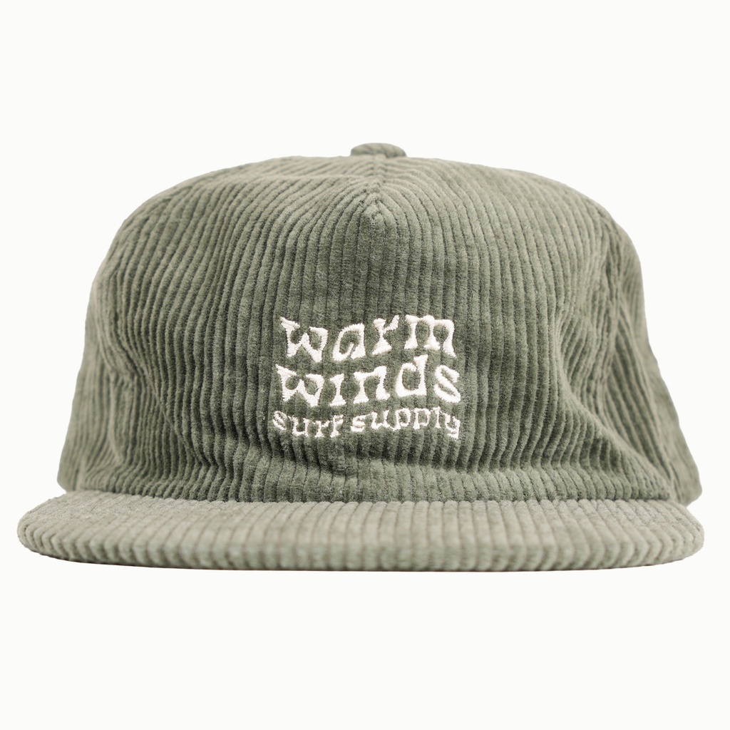 Banner Corduroy Strapback (Sage)