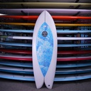WRV Classic Twin Fish PU/Poly 5'4''