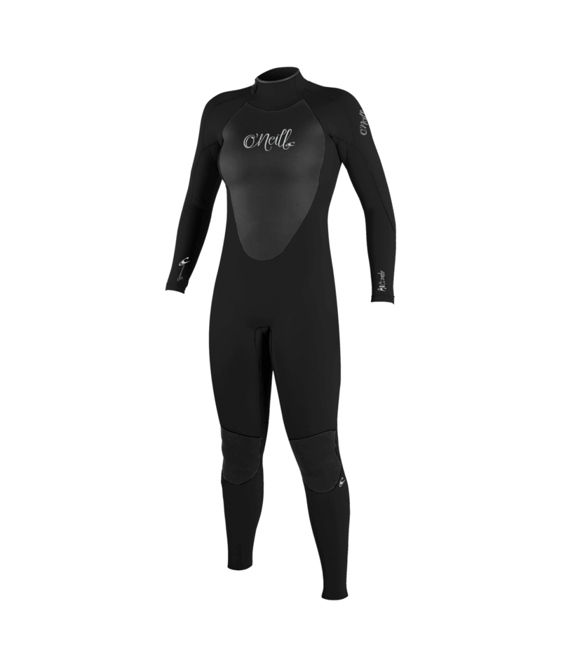 Women's Epic 4/3MM Back Zip Full (Black / Black / Black)