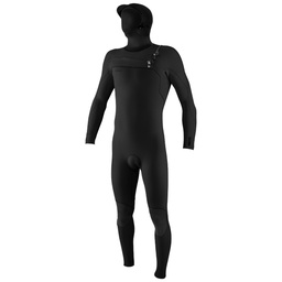 Hyperfreak 5/4Mm+ Hooded Chest Zip Wetsuit (Black)
