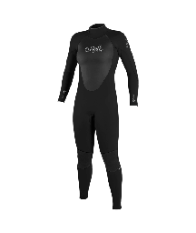 Women's Epic 4/3MM Back Zip Full (Black / Black / Black)