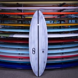 [ISBS-508-3-VOL-3WHT] Slater Designs S Boss Volcanic 5'8"