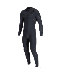 Hyperfreak Fire 4/3Mm+ Chest Zip Full (Black/Black)
