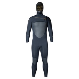 Drylock 5/4mm Hooded Chest Zip Wetsuit (Black)