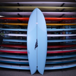 [13919] Solid Throwback Fish PU/Poly 5'8"