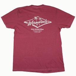 Twin Palms SS Tee (Crimson)