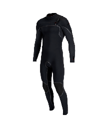 Hyperfreak Fire 3/2Mm+ Chest Zip Full (Black / Black)