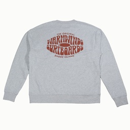 [W25SDRPHD-HGR] Sun Drip Crew (Heather Grey)