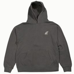 [W25SFHD-FGR] Single Fin Relax Hoody (Faded Grey)