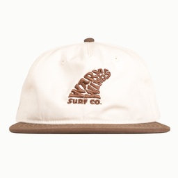 [W25SF2T-WAL] Single Fin 2-Tone Snapback (Walnut)