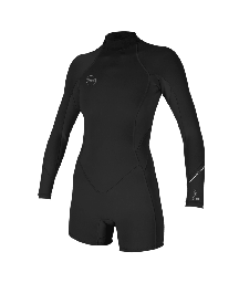 Women'S Bahia 2/1Mm Back Zip L/S Spring (Black/Black/Black)
